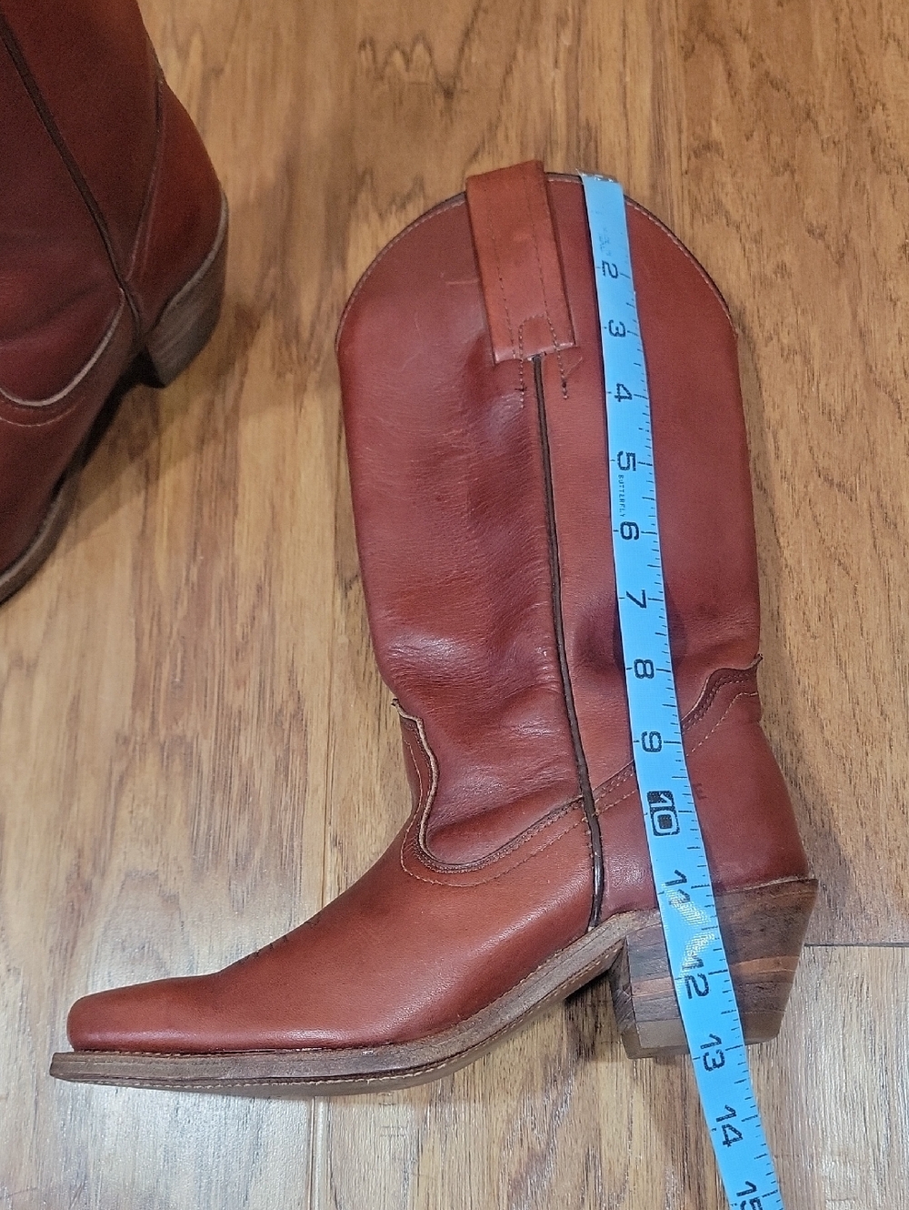 Vintage Frye Women's Snip Toe Cowgirl Boots 5.5 - Picture 10 of 16